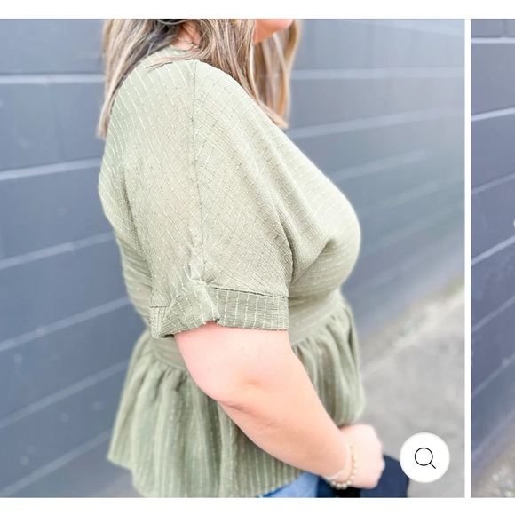 Blu Pepper Green Top - Picture 4 of 8